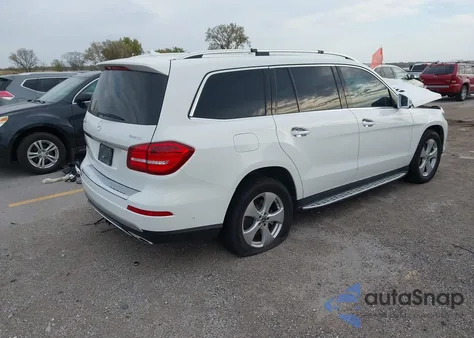 2018 Mercedes-Benz Gls 450 4Matic z USA, uszkodzony, nr VIN 4JGDF6EE8JB079877